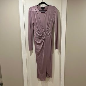 Marciano Lilac Long Sleeve Dress - M